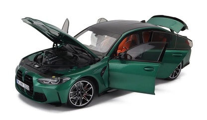 Minichamps 2020 BMW M3 Competition (G80) Isle of Man Green Metallic 1:18