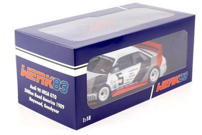 Werk83 Audi 90 Quattro IMSA GTO Team Audisport No 5 2nd Laguna Seca 1989 1:18