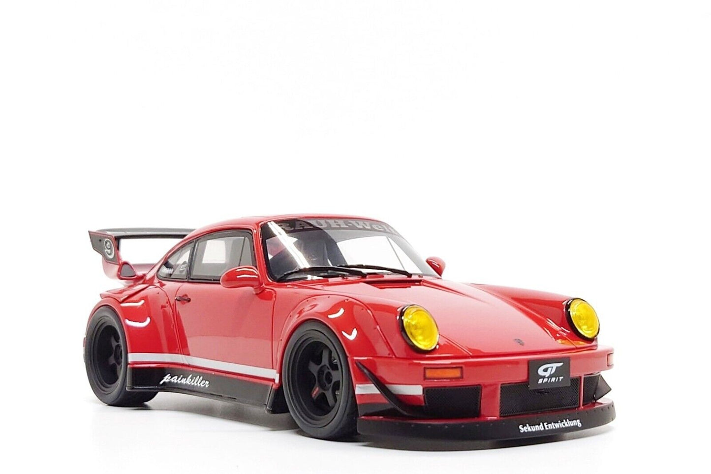 GT Spirit 2023 Porsche 911 964 RWB Painkiller Indian Red 1:18 Resin