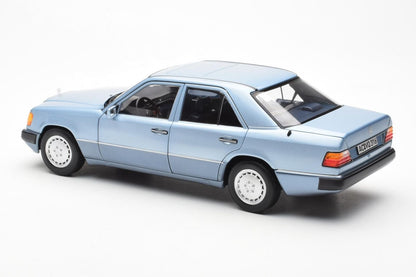 Norev 1990 Mercedes-Benz E Class 230E (W124) Pearl Blue Metallic 1:18