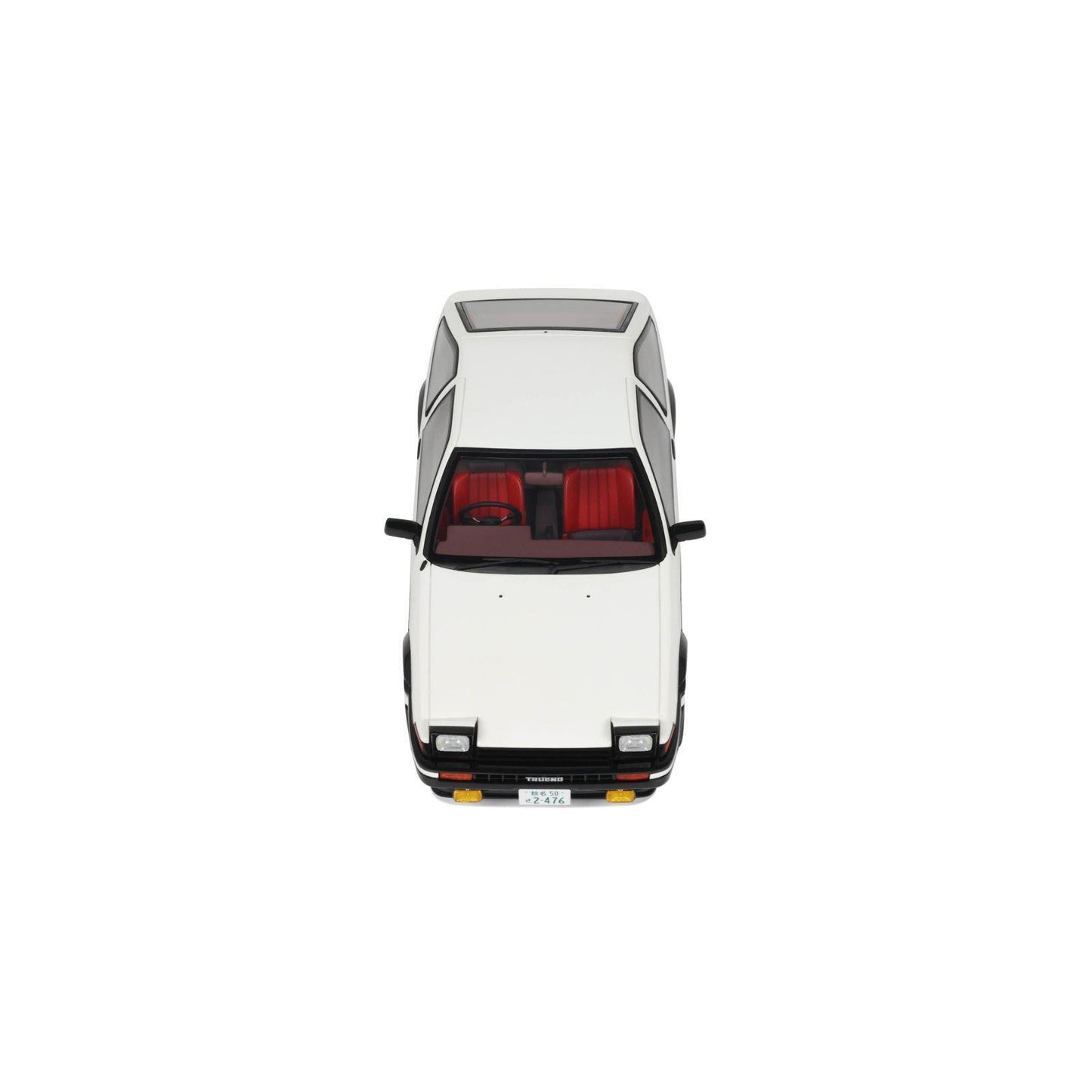 Otto Toyota Sprinter Trueno (AE86) White & Black 1:18