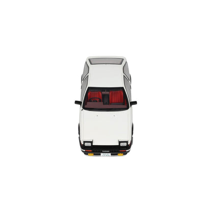 Otto Toyota Sprinter Trueno (AE86) White & Black 1:18