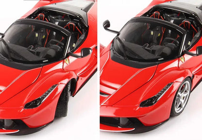 BBR 2016 Ferrari LaFerrari Aperta Spider Rosso Corsa (Ferrari Red) 1:18