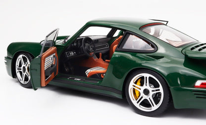 Almost-Real 2018 Porsche 911 RUF SCR Coupe Irish Green 1:18