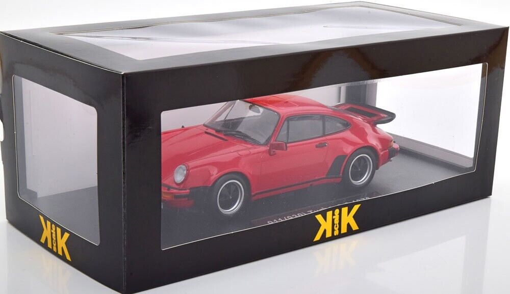 KK Scale 1976 Porsche 911 930 Turbo 3.0 Guards Red 1:18