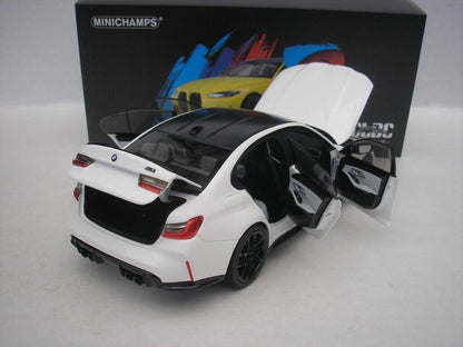 Minichamps 2020 BMW M3 Competition (G80) White 1:18