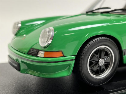 Welly 1973 Porsche 911 Carrera RS Green w/ Black Deco 1:18