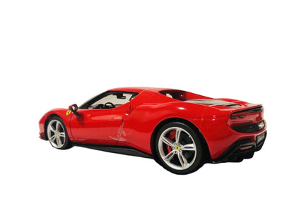 Maisto 2021 Ferrari 296 GTB Hybrid 830HP V6 Rossa Corsa Red 1:18