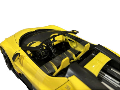 Maisto Bugatti Mistral Yellow w/ Black 1:18