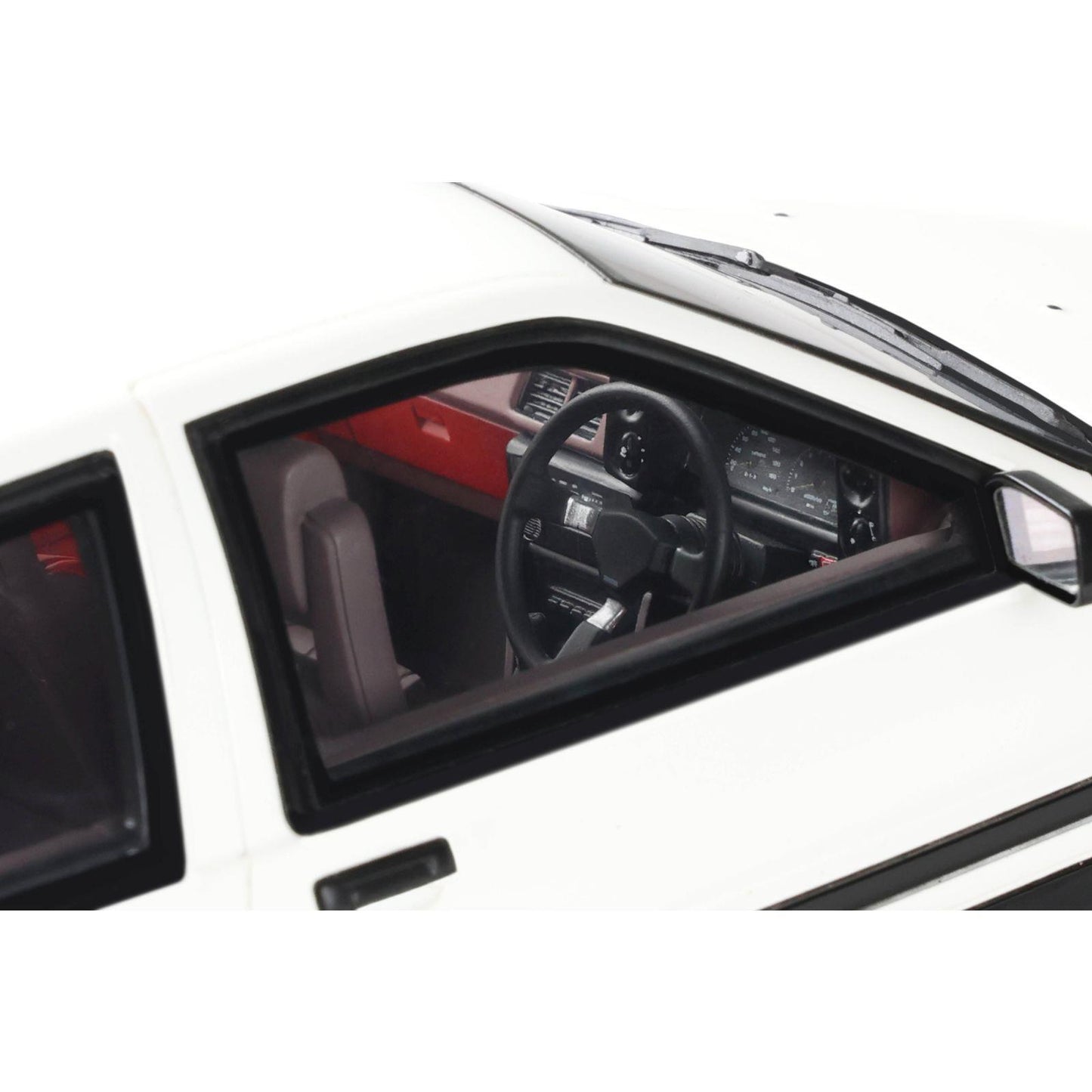 Otto Toyota Sprinter Trueno (AE86) White & Black 1:18