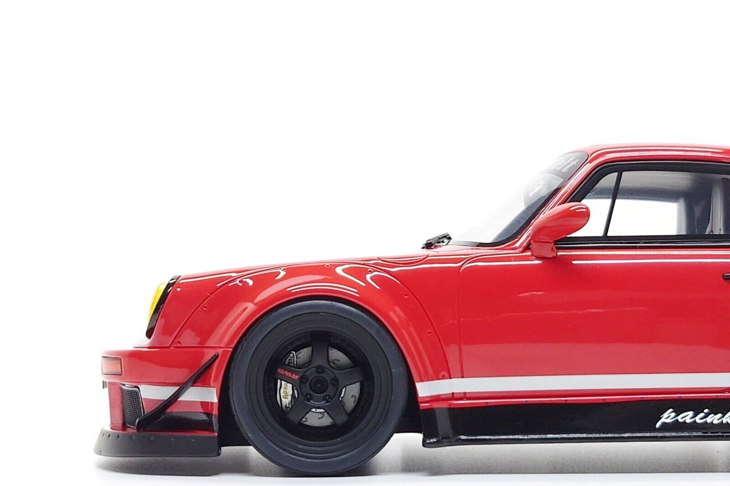 GT Spirit 2023 Porsche 911 964 RWB Painkiller Indian Red 1:18 Resin