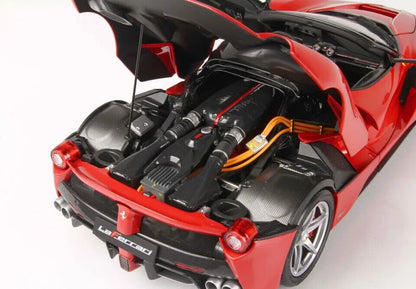 BBR 2016 Ferrari LaFerrari Aperta Spider Rosso Corsa (Ferrari Red) 1:18