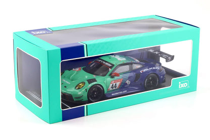 Ixo 2023 Porsche 911 992 GT3 R Team Falken Motorsports No 44 24hr Nurburgring 2023 1:18