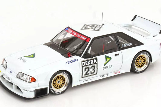 Werk83 1994 Ford USA Mustang 5.0 Dekra No 23 DTM Season 1994 Jurgen Ruch White 1:18