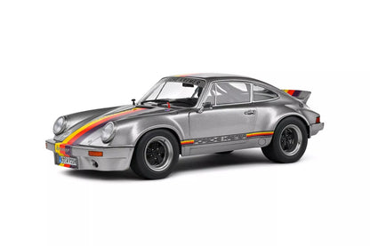 Solido 1973 Porsche 911 RSR Kremer Design Rally Silver 1:18