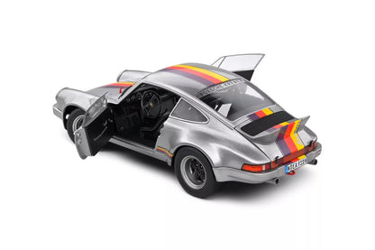 Solido 1973 Porsche 911 RSR Kremer Design Rally Silver 1:18