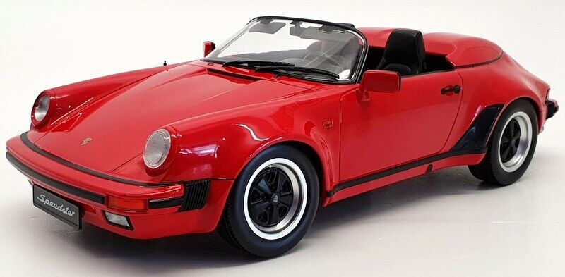 KK Scale 1989 Porsche 911 Speedster G Series Red 1:18