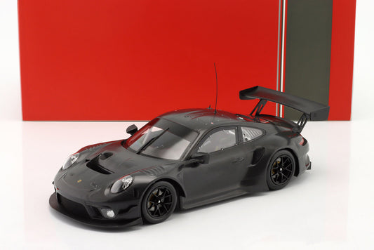 Ixo 2019 Porsche 911 991.2 GT3 R Plain Body Version Black 1:18