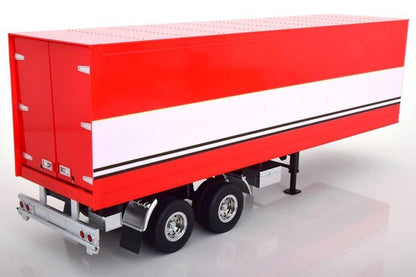 Road Kings Trailer Truck BJ & the Bear Red and White 1:18