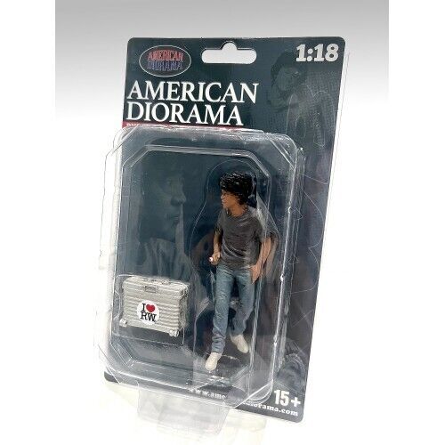 American Diorama - Figures - RWB Legend Akira Nakai-San Figure with Briefcase 1:18