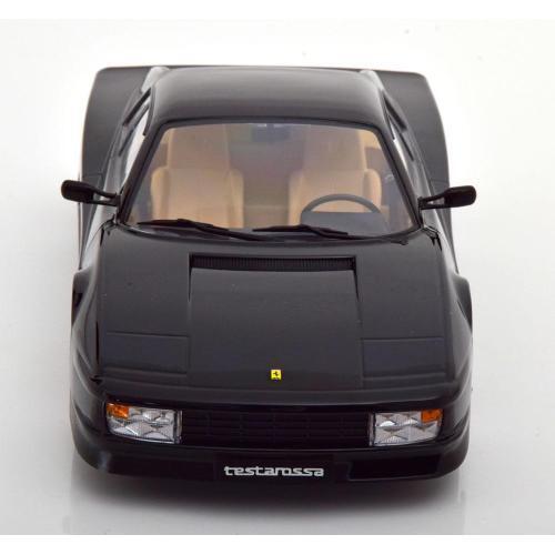 KK Scale 1986 Ferrari Testarossa Black Monospecchio 1986 US-Version 1:18