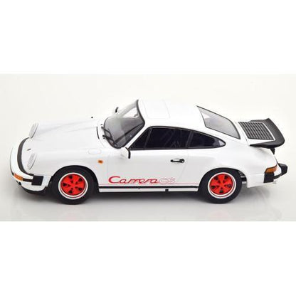 KK Scale Porsche 911 Carrera 3.2 Clubsport 1989 White/Red 1:18