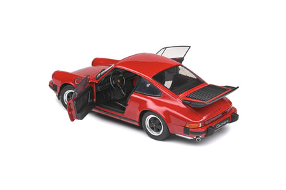 Solido 1984 Porsche 911 930 Carrera 3.2 SC Indian Red 1:18