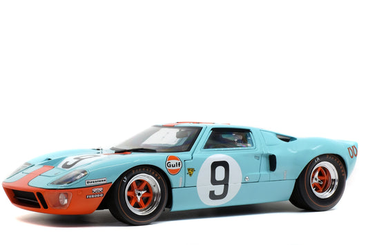 Solido Ford GT40 Mk1 No 9 1968 Le Mans Winner Gulf Blue 1:18