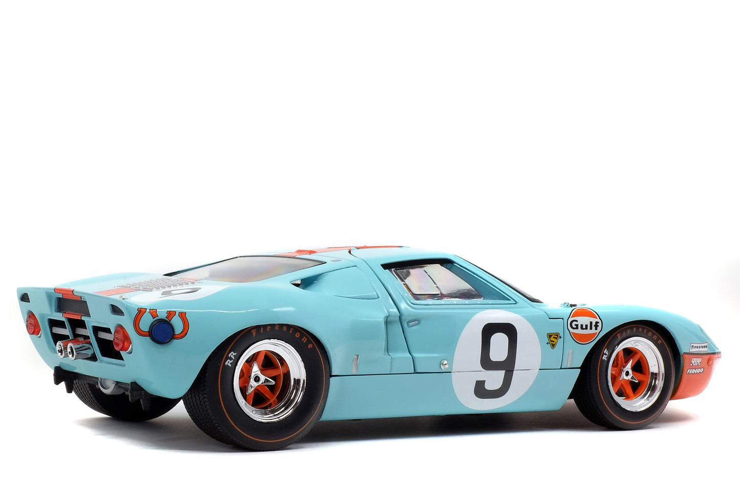 Solido Ford GT40 Mk1 No 9 1968 Le Mans Winner Gulf Blue 1:18