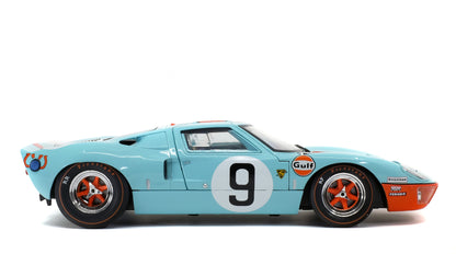 Solido Ford GT40 Mk1 No 9 1968 Le Mans Winner Gulf Blue 1:18