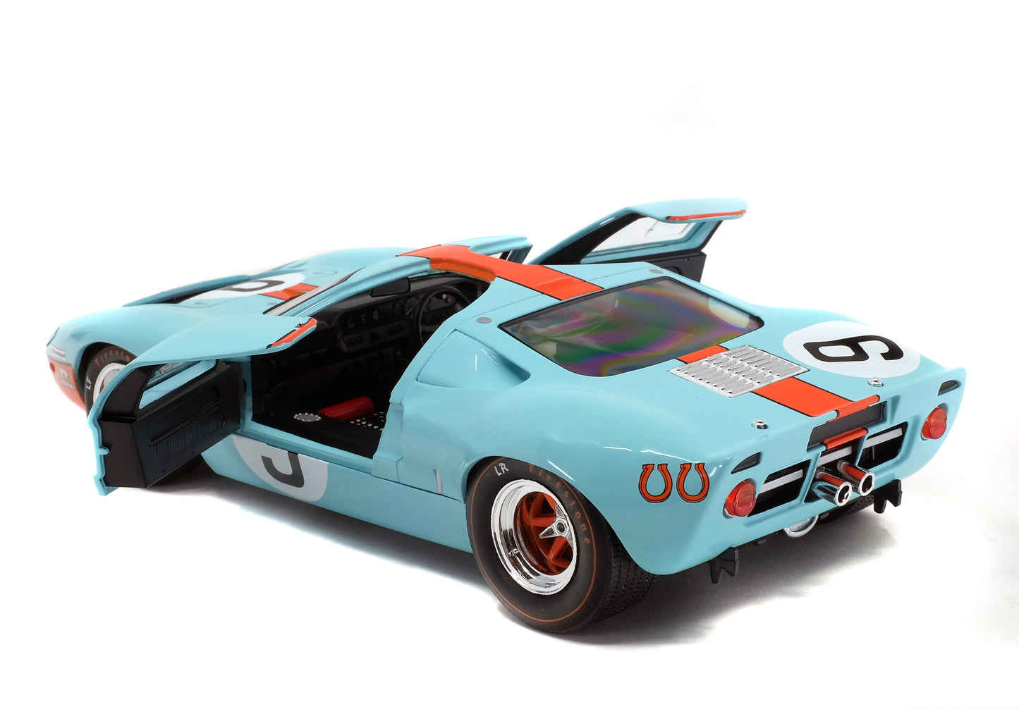 Solido Ford GT40 Mk1 No 9 1968 Le Mans Winner Gulf Blue 1:18