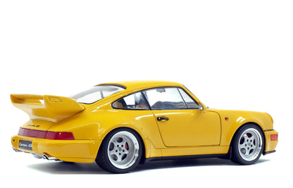 Solido 1990 Porsche 911 (964) Carrera RS 3.8 Yellow 1:18