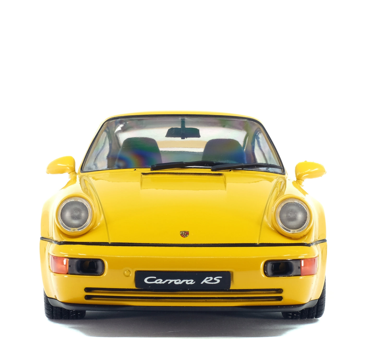 Solido 1990 Porsche 911 (964) Carrera RS 3.8 Yellow 1:18