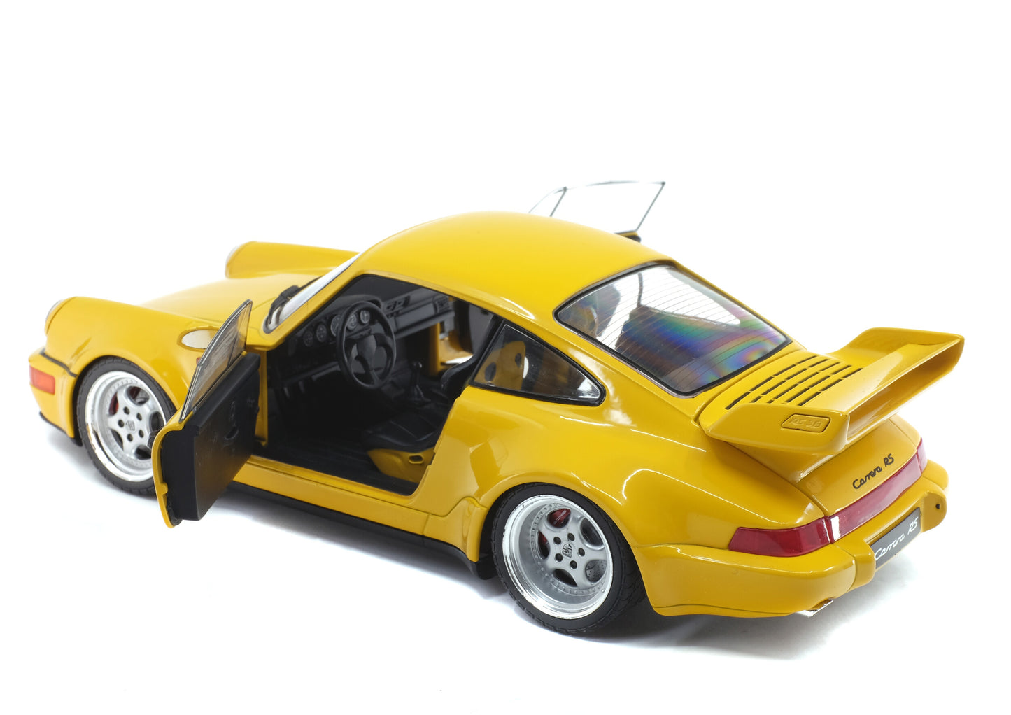 Solido 1990 Porsche 911 (964) Carrera RS 3.8 Yellow 1:18