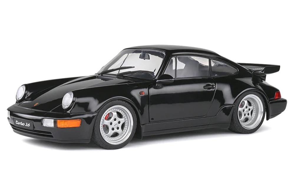 Solido 1993 Porsche 911 (964) Turbo 3.6 Black 1:18