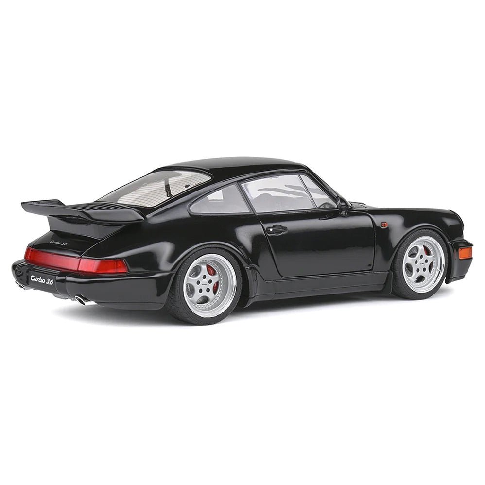 Solido 1993 Porsche 911 (964) Turbo 3.6 Black 1:18