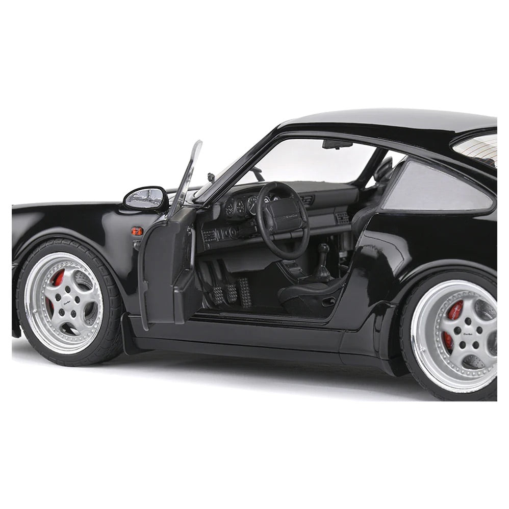 Solido 1993 Porsche 911 (964) Turbo 3.6 Black 1:18