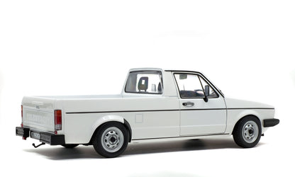 Solido 1982 Volkswagen MK 1 Caddy Pickup White 1:18