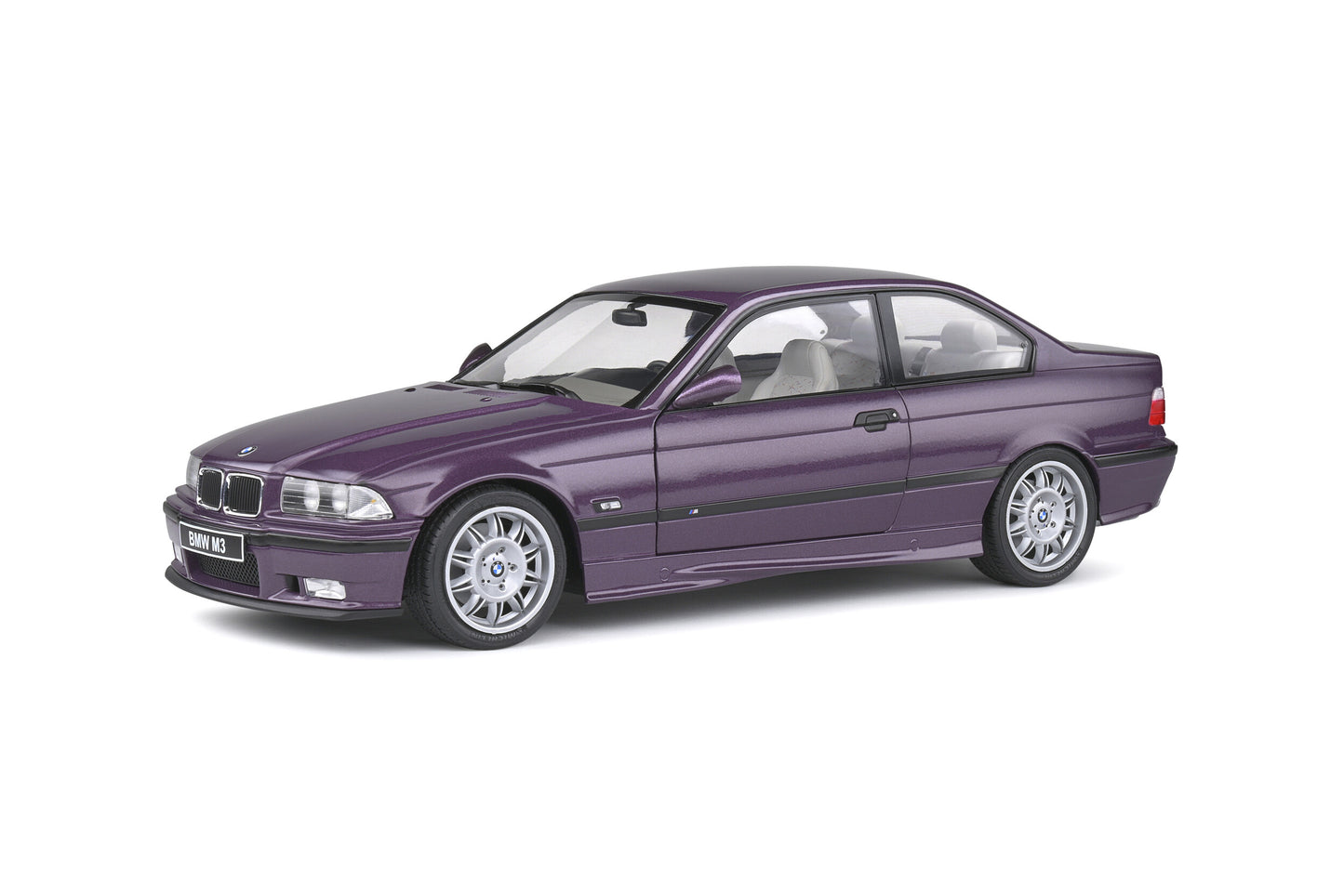 Solido 1994 BMW E36 M3 Coupe Techno Violet Purple 1:18