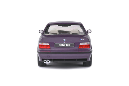 Solido 1994 BMW E36 M3 Coupe Techno Violet Purple 1:18