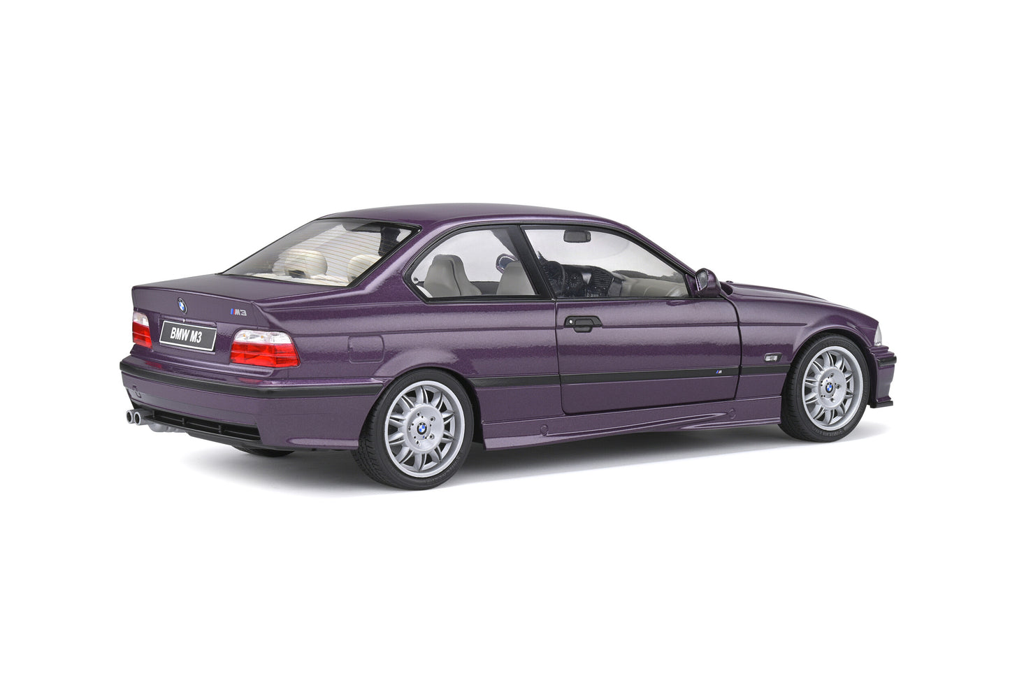 Solido 1994 BMW E36 M3 Coupe Techno Violet Purple 1:18