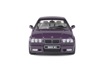 Solido 1994 BMW E36 M3 Coupe Techno Violet Purple 1:18