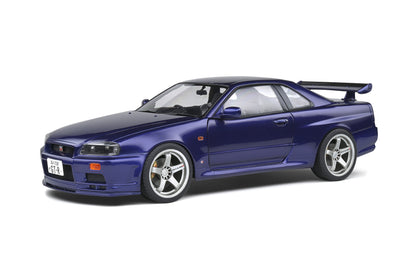 Solido 1999 Nissan Skyline GT-R (R34) Midnight Purple 1:18