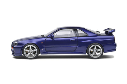 Solido 1999 Nissan Skyline GT-R (R34) Midnight Purple 1:18