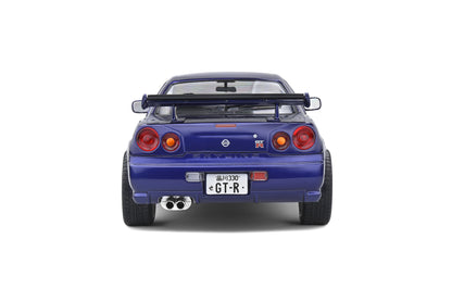 Solido 1999 Nissan Skyline GT-R (R34) Midnight Purple 1:18