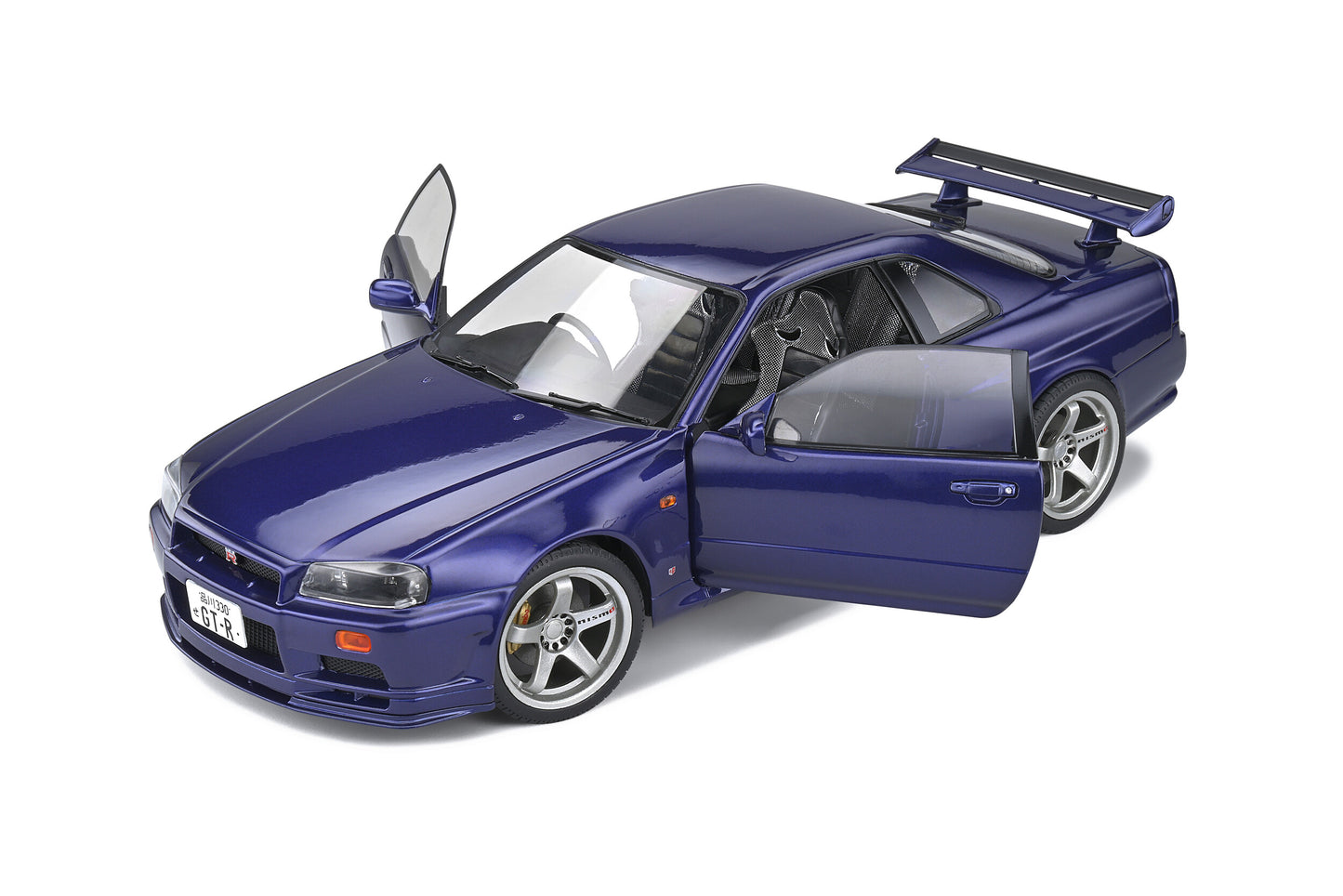 Solido 1999 Nissan Skyline GT-R (R34) Midnight Purple 1:18