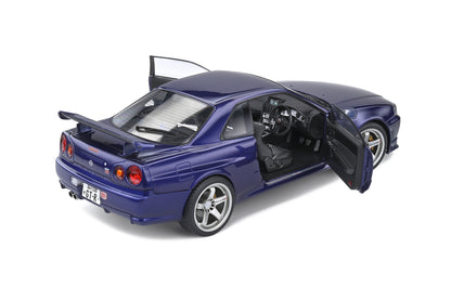 Solido 1999 Nissan Skyline GT-R (R34) Midnight Purple 1:18