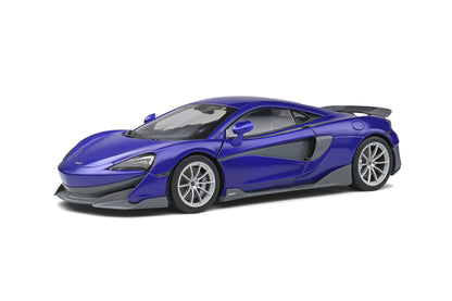 Solido 2018 Mclaren 600LT Coupe - Lantana Purple Metallic 1:18