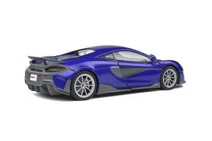 Solido 2018 Mclaren 600LT Coupe - Lantana Purple Metallic 1:18