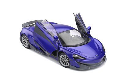 Solido 2018 Mclaren 600LT Coupe - Lantana Purple Metallic 1:18